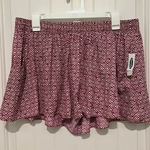 Ladies old navy skort